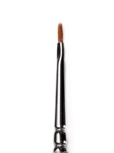 Кисть с серебристой ручкой №2/Professional Flat Brush 2 (Цв: n/a) Kryolan