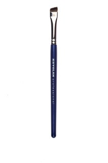 Кисть для визажа из имитации мангуста со скосом №10К (Цв: Blue)/Kryolan/10M-3M24K0-Blue
