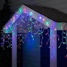 Бахрома световая HTI 2361659 3х0,6 м разноцветный