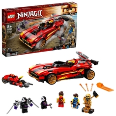 Lego Ninjago Ниндзя-перехватчик Х-1 (71737)