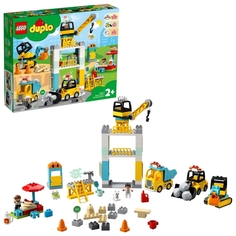 Lego DUPLO Башенный кран на стройке (10933)