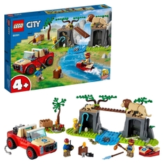 Lego CITY Спасательный внедорожник для зверей (60301)
