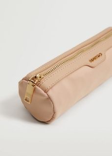 Косметичка с молнией и логотипом - Creta Mango