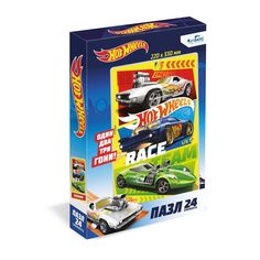 Пазл Origami Hot Wheels. Заезд года