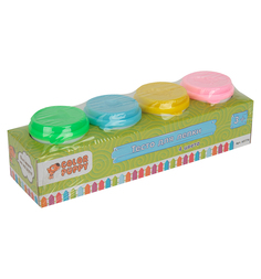 Тесто для лепки Color Puppy 4 цв. 224 г