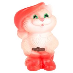 Игрушка для ванны Огонек Кот в сапогах 12 см ОГОНЕК.