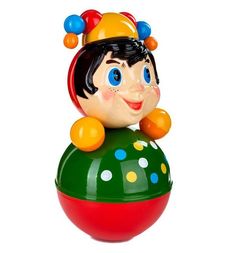 Неваляшка Котовские Неваляшки зеленая 41 см