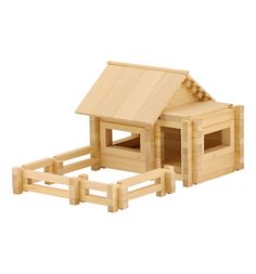 Деревянный конструктор Пелси Архитектор 1, (132 дет.)