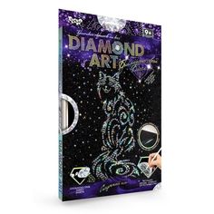 Алмазная мозаика Данко-Тойс Diamond Кошка
