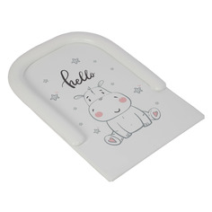 Пеленальная доска Polini Бегемотик с бортиками