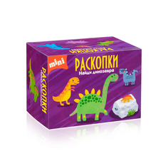 Мини набор для проведения раскопок Бумбарам Динозаврики