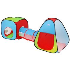 Игровая палатка Наша Игрушка 2 палатки + туннель
