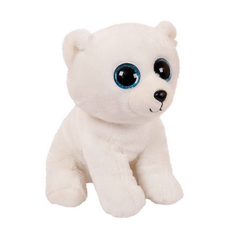 Мягкая игрушка Abtoys Медвежонок 24 см цвет: белый
