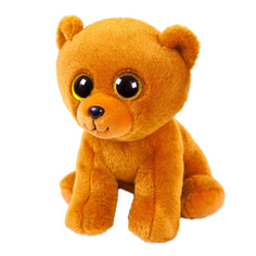 Мягкая игрушка Abtoys Медвежонок (бурый) 24 см цвет: бурый