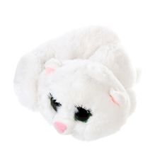 Мягкая игрушка Abtoys Реснички. Кошка 40 см цвет: белый