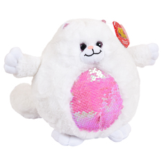 Мягкая игрушка Abtoys Кошка с пайетками 20 см
