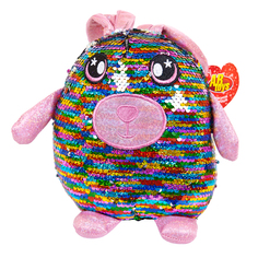 Мягкая игрушка Abtoys Заяц с пайетками 20 см
