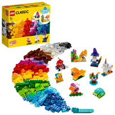 LEGO CLASSIC Конструктор &quot;Прозрачные кубики&quot;