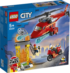 LEGO CITY Конструктор &quot;Спасательный пожарный вертолёт&quot;