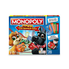 Monopoly Игра настольная Монополия Джуниор с картами