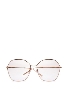 Очки-oversize в графической оправе с тонкими дужками Givenchy (Sunglasses)