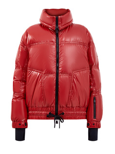 Пуховик Chambairy из нейлона laqué с эластичными манжетами Moncler