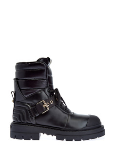 Ботинки Rockstud из мягкой стеганой кожи с заклепками Valentino Garavani