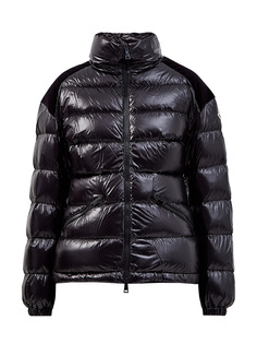 Укороченный пуховик Celepine из блестящего нейлона laqué Moncler