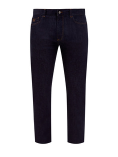 Джинсы Tapered Fit с контрастной прострочкой швов Canali