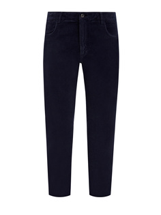 Брюки в стиле casual из хлопкового вельвета Canali