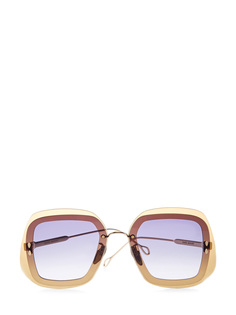 Очки-oversize в графической двухслойной оправе Isabel Marant(Sunglasses)