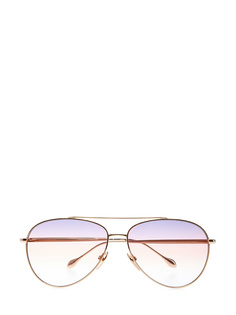 Очки в тонкой золотистой оправе с градиентными линзами Isabel Marant(Sunglasses)