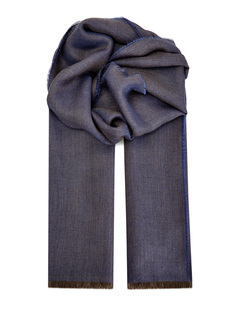 Шарф из кашемира и шелка с неоднородным эффектом Bertolo Cashmere