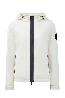 Пуховик из нейлона Longue Saison с контрастными молниями Moncler