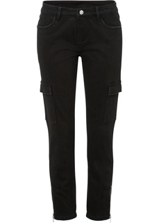 Брюки из твила Bonprix