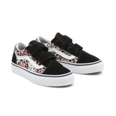 Детские кеды Leopard Floral Old Skool V (8-14 лет) Vans