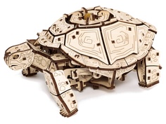 Сборная модель Eco Wood Art Механическая черепаха Ewa
