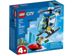 Конструктор Lego City Полицейский вертолёт 51 дет. 60275
