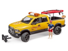 Внедорожник Bruder Ram 2500 спасательный с фигуркой 02-506