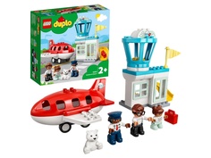 Конструктор Lego Duplo Самолет и аэропорт 28 дет. 10961