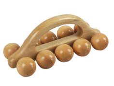 Массажер Onlitop Гусеница универсальный 10 шариков, деревянный 3105662