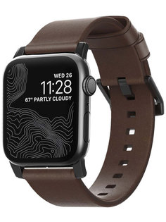 Аксессуар Ремешок Nomad для APPLE Watch 40-38mm Modern Strap Brown-Black NM1A3RBM00