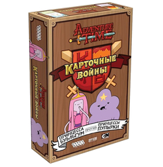 Настольная игра Hobby World Время приключений Карточные войны Принцесса Бубльгум против Принцессы Пупырки 1709