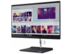 Моноблок Lenovo V50a-24IMB 11FL0003RU (Intel Pentium Gold G6400 2.6Ghz/8192Mb/256Gb SSD/Intel UHD Graphics 610/Wi-Fi/Bluetooth/Cam/23.8/1920x1080/DOS)