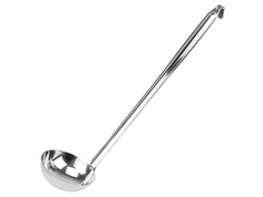 Половник Общепит 150ml 42cm d-10cm s-1.5mm из нержавеющей стали AHI-AD1218 Без производителя