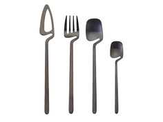 Набор столовых приборов ZDK Smart Home 29 Black 4шт spoon29black