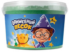 Набор для лепки Волшебный песок Кинетический песок 2400g Green VP056