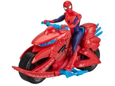 Игрушка Hasbro Фигурка Человек Паук с транспортом 15cm E3368EU4