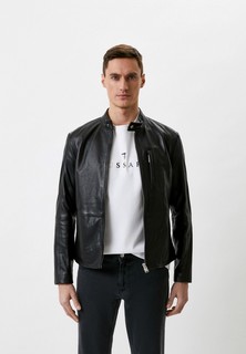 Куртка кожаная Trussardi