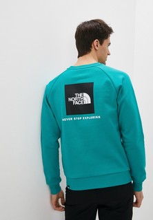 M RAGLAN REDBOX CREW NEW The North Face